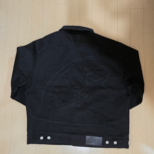 코르테이즈 데님 자켓 트리플블랙 M