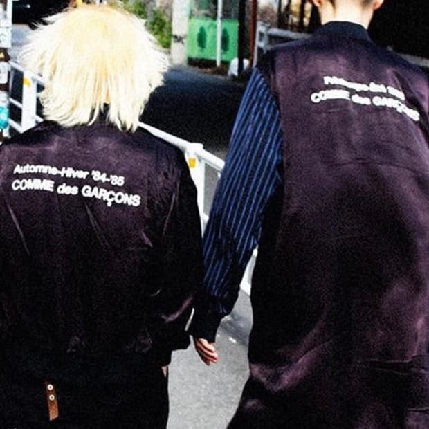 Comme des Garçons staff blouson jacket