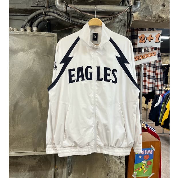 한화이글스 어센틱 바람막이 자켓 화이트 XL #csz3442