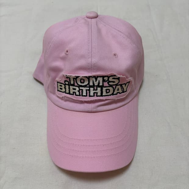 톰스벌스데이 볼캡 모자 핑크