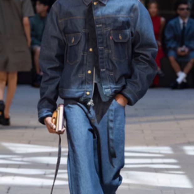 리바이스 사카이 데님팬츠 (새상품 사이즈3)