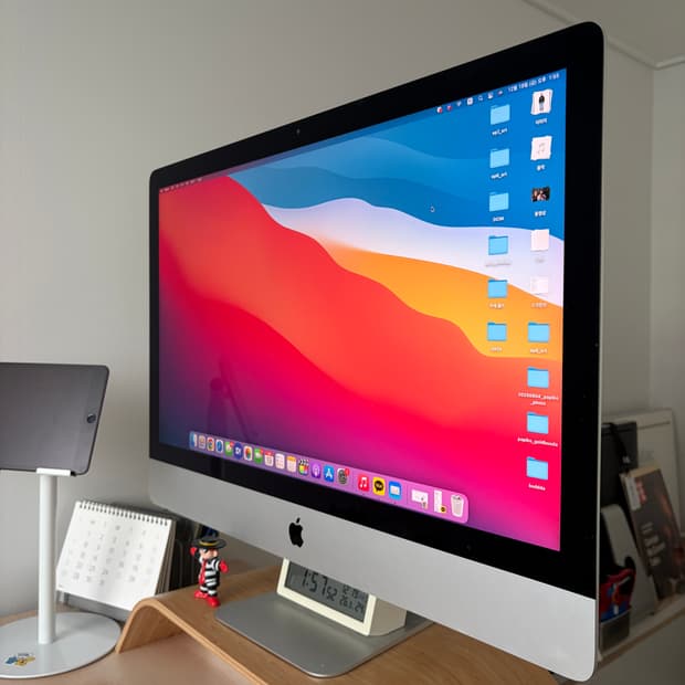 애플 아이맥 iMac 27인치 5K 일체형 데스크탑 Late 2015