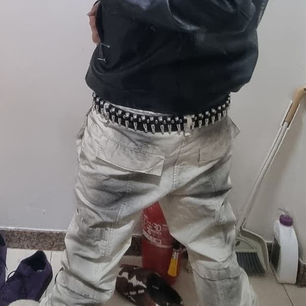 MNGU 플레어 카고 팬츠