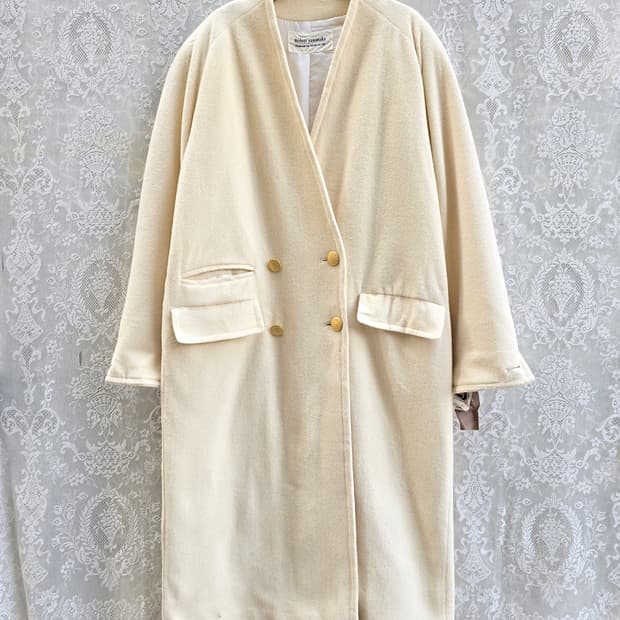 80s 미도리 야마나카 빈티지 코트 (made in japan)