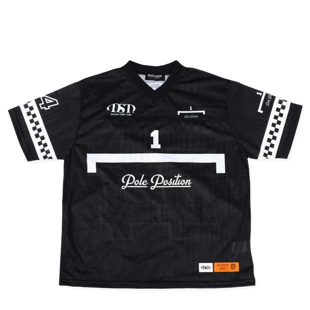 덕다이브 메쉬 져지 반팔 티셔츠 블랙