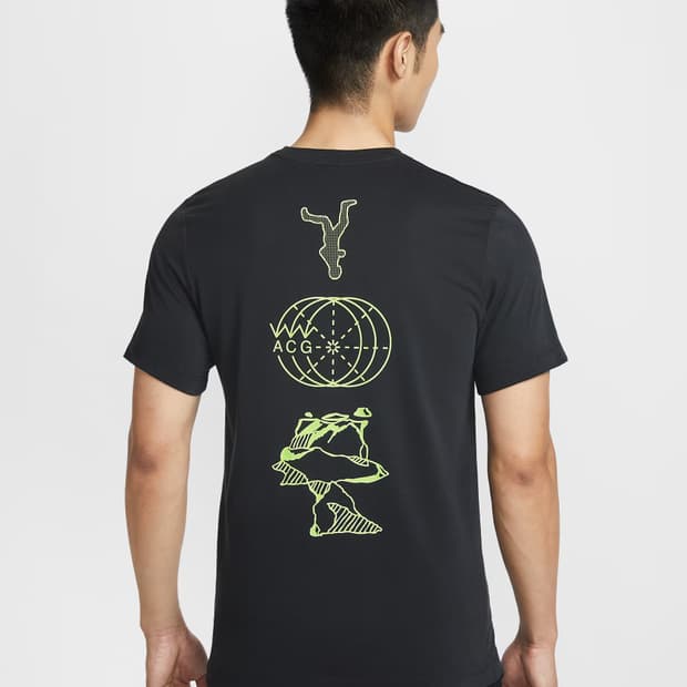 [L] 나이키 ACG 드라이핏 반팔 티셔츠 블랙 IH4411-010