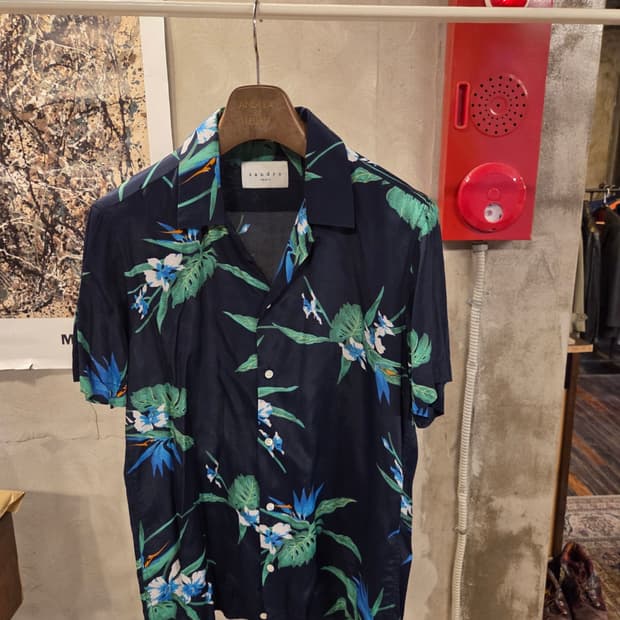 산드로 하와이안셔츠 