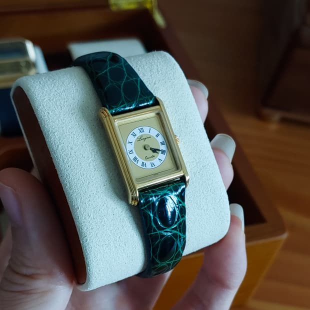 1982 빈티지 론진 150th Anniversary Mini Tank