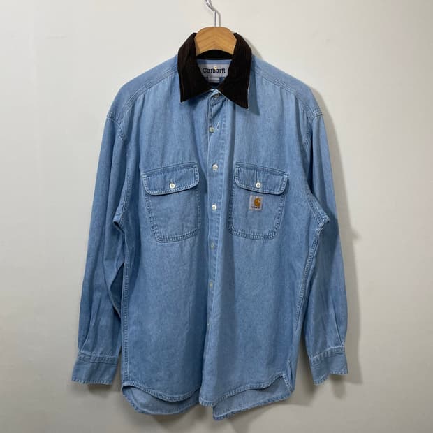 칼하트Carhartt 데님 셔츠 M - S32