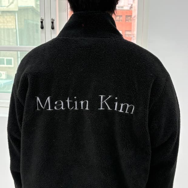 마뗑킴 플리스 집업 