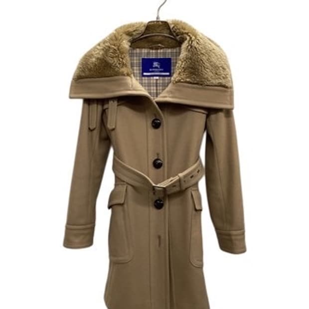 버버리 블루라벨 코트