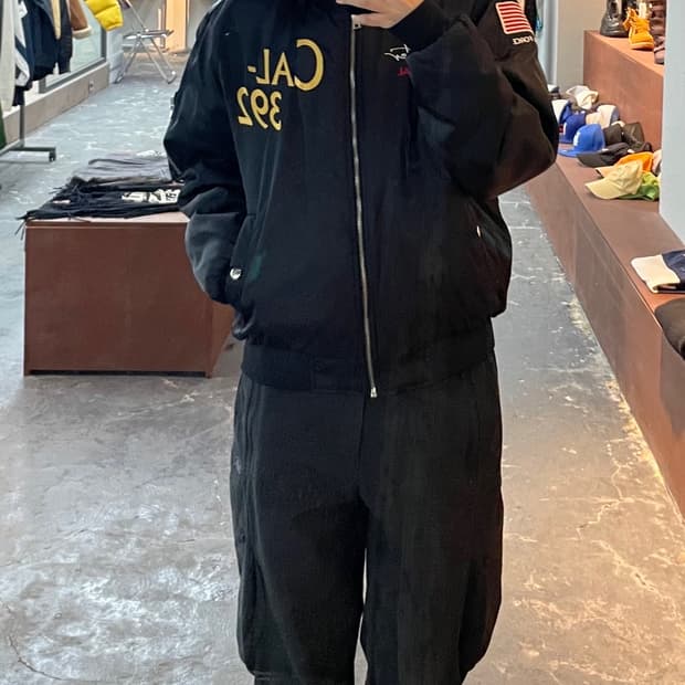 어커버 MA-1 니들워크 패딩 H982