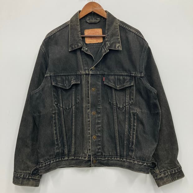리바이스 흑청자켓