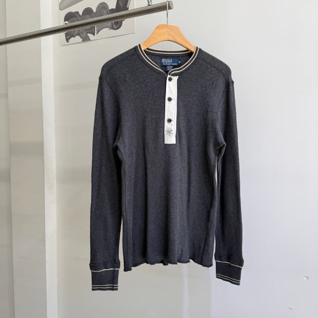 POLO RALPH LAUREN 헨리넥 니트