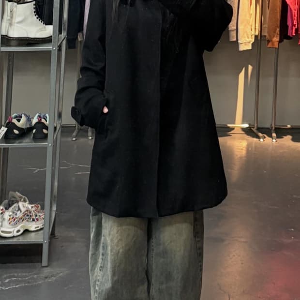 갤럭시 카디날 블랙 싱글코트 A3479