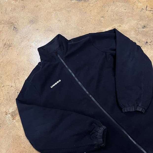 [정품/S] 엄브로 블랙 풀집업 자켓 b10