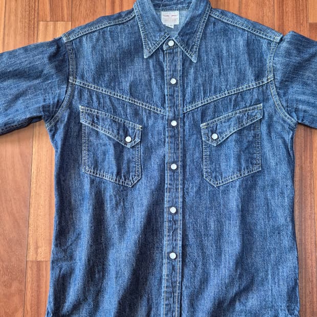 조맥코이 데님 웨스턴 셔츠