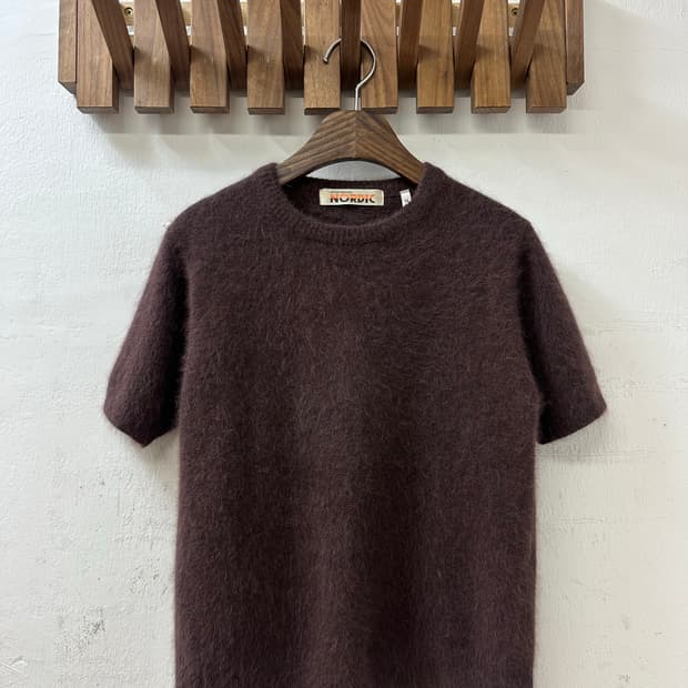 일본빈티지 모헤어 반팔 니트 