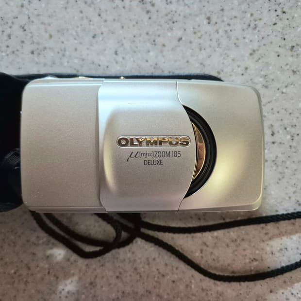 올림푸스 뮤 줌 105 디럭스 필름 카메라