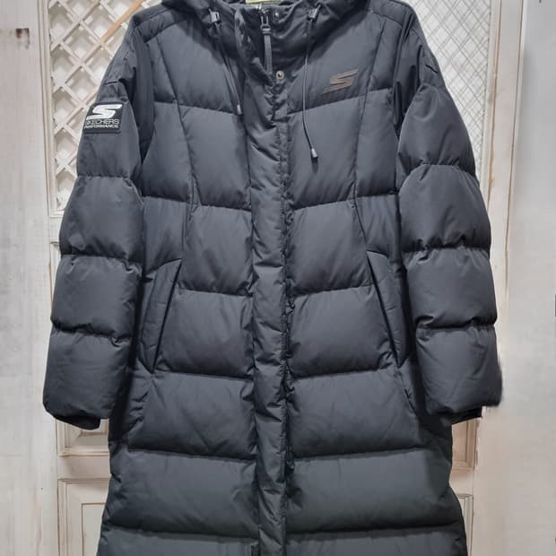 스케쳐스 구스다운 롱패딩 (C855