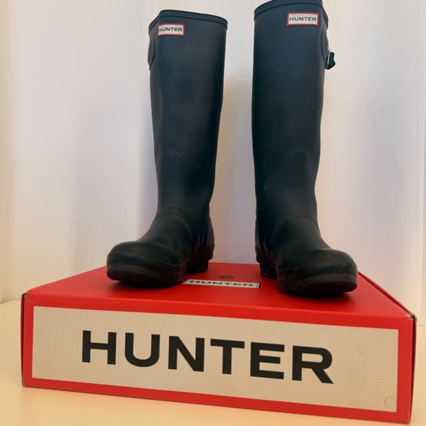 헌터(Hunter) 오리지널 톨 레인 부츠