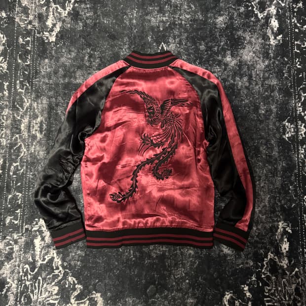 No Id Phoenix Design Reversible Jacket