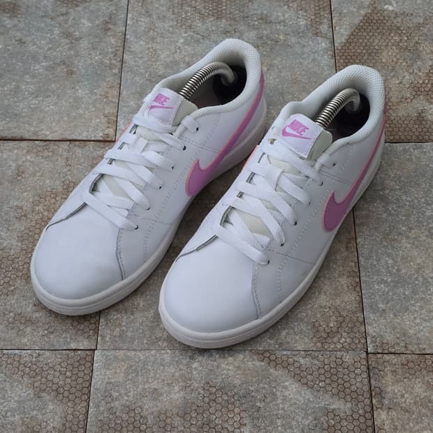 (240)나이키 코트 로얄 2 화이트 핑크