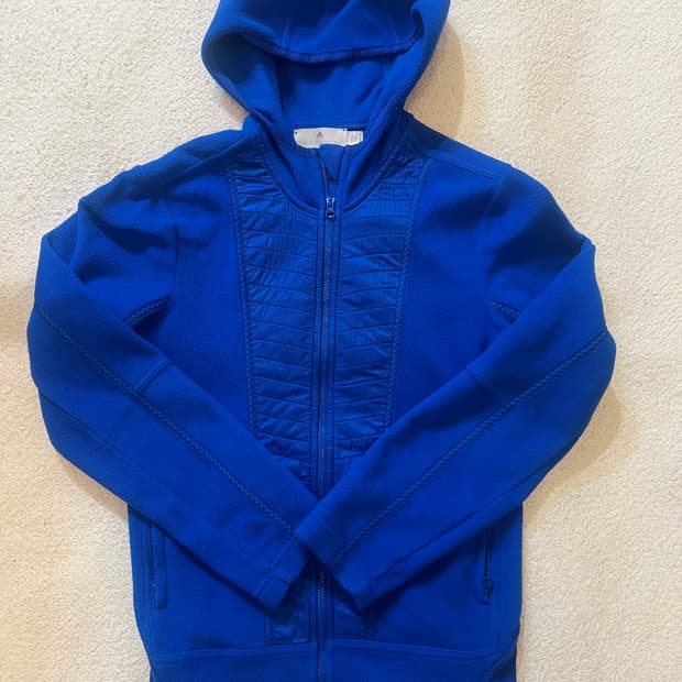 아디다스 스텔라멕카트니 후리스 집업 