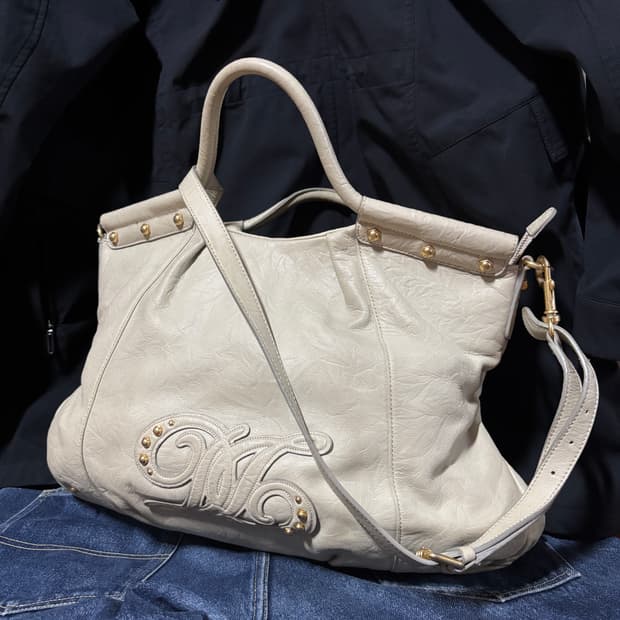 vintage daks leather dote bags