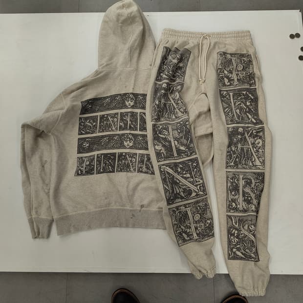 세인트미카엘 x 데님티어스 뮤랄 셋업