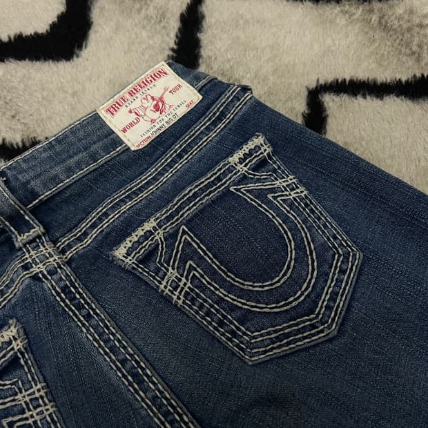 [25]트루릴리전 조니 빅 세미 부츠컷/스판