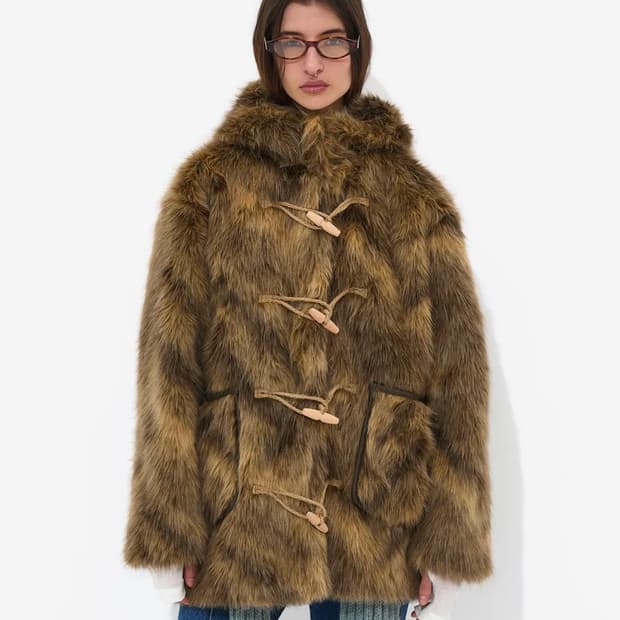 파르티멘토우먼 더플 퍼코트