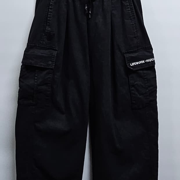 라이프워크 카고 와이드팬츠 FREE