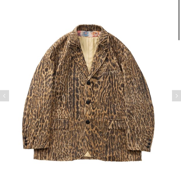 visvim 26ss BOWEN BLAZER LEOPARD잔금