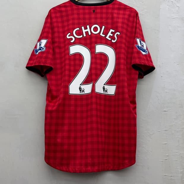 나이키 12-13 맨체스터 유나이티드 홈 리그킷 폴 스콜스