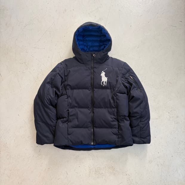폴로 랄프로렌 빈티지 빅포니 패딩 L