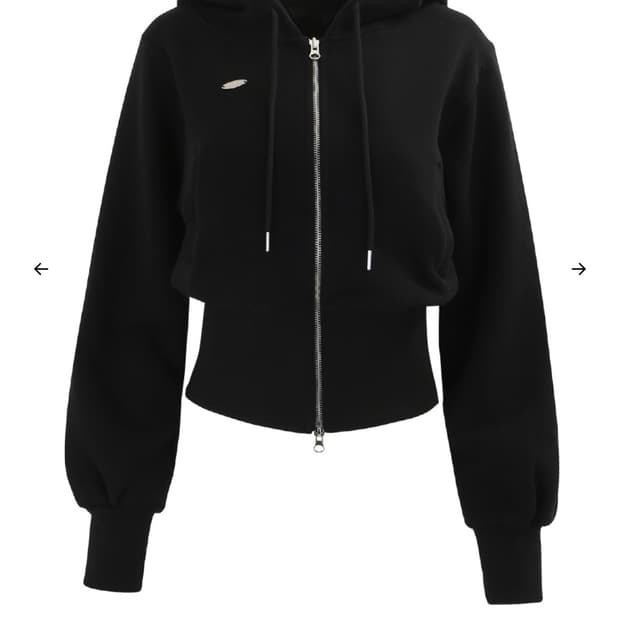 킴서울 824 후드집업 블랙