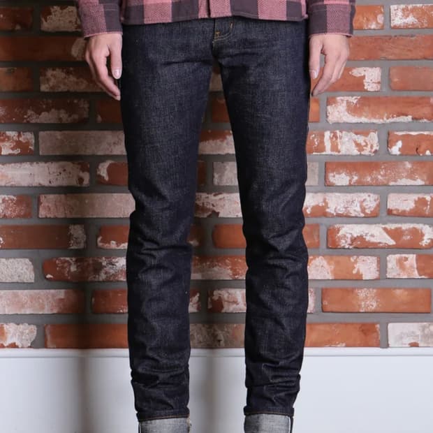 네이키드앤페이머스 네페진 오카야마 스피릿3 생지 데님팬츠 셀비지 31인치