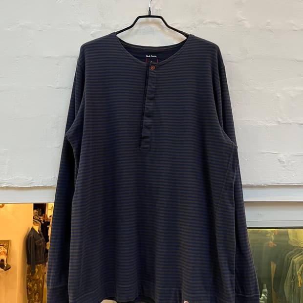Paul Smith 폴스미스 스트라이프 긴팔티 L