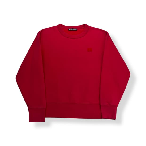 95 아크네 스튜디오 페이스로고 맨투맨