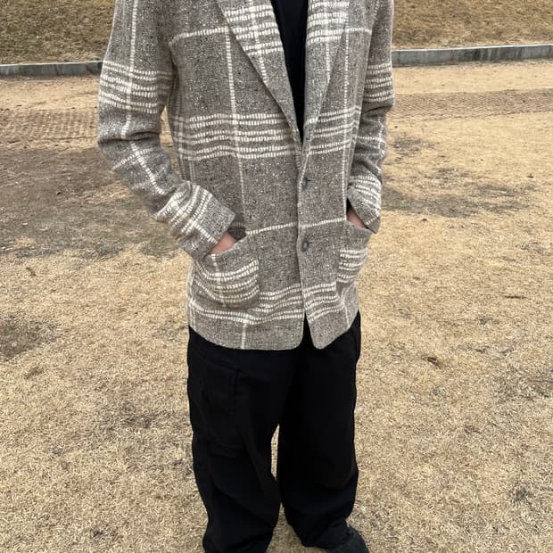 요지야마모토 Y’s 트위드 블레이저 자켓