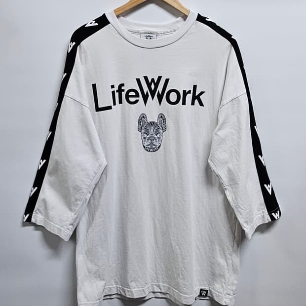 라이프워크 사이드라인 반팔티셔츠 M