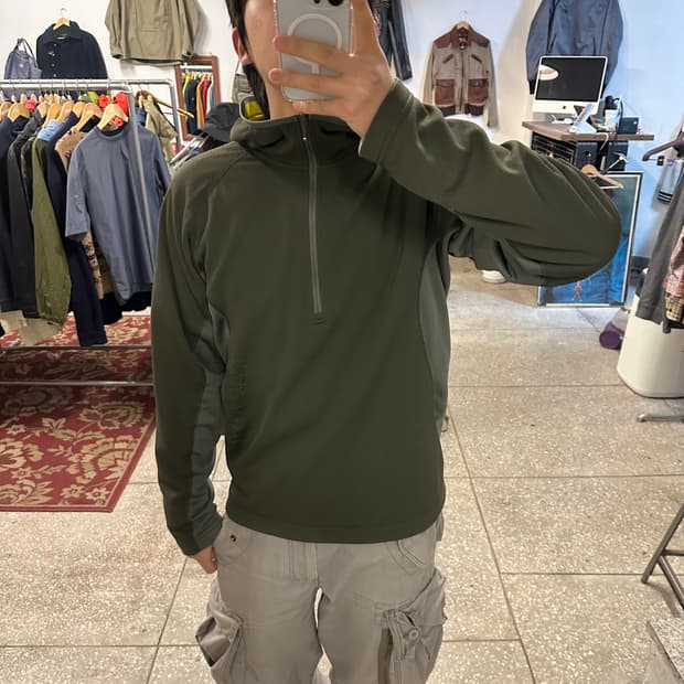 마무트 퍼포먼스 하프집 후드