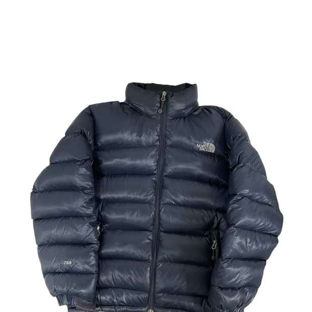 노스페이스 700 네이비 패딩 (m)