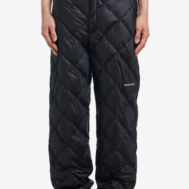 몽벨 슈페리어 다운 팬츠 블랙 XL