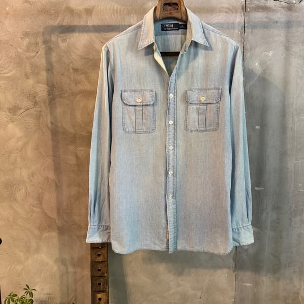폴로 랄프로렌 샴브레이 셔츠 100