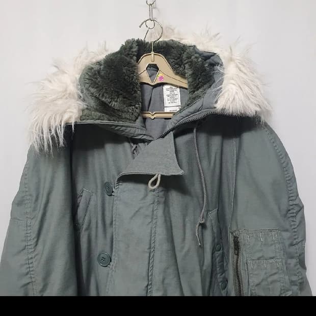 E283 미공군  N-3B 남성 패딩 L