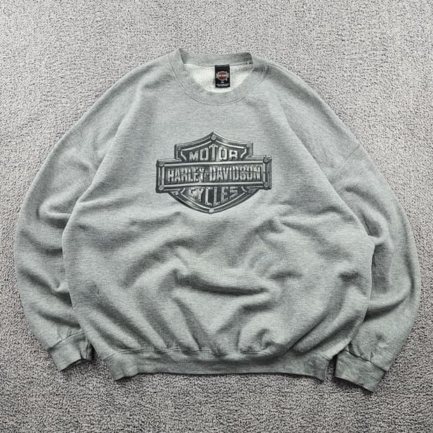 USA 할리데이비슨 맥코이 맨투맨 스웻 셔츠 ( 2XL ) / 10938