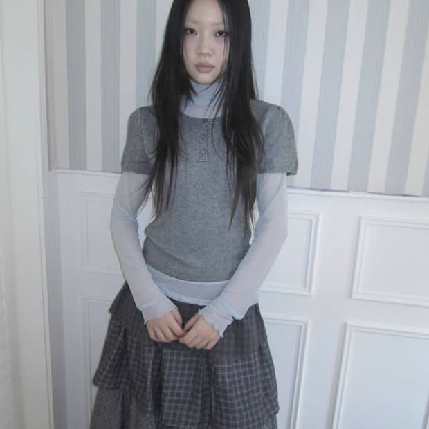 [Ang:project] 니트 목폴라 세트