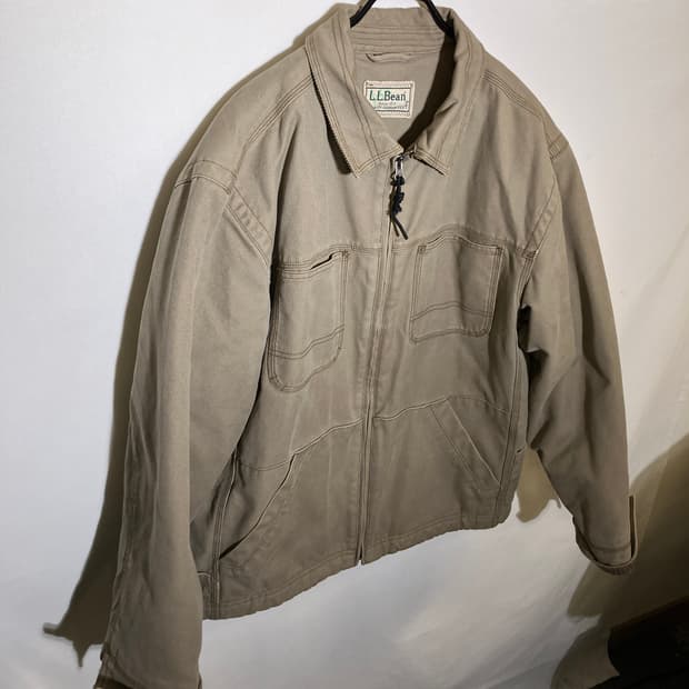 M-L)엘엘빈 울 안감 워크자켓 코튼 점퍼